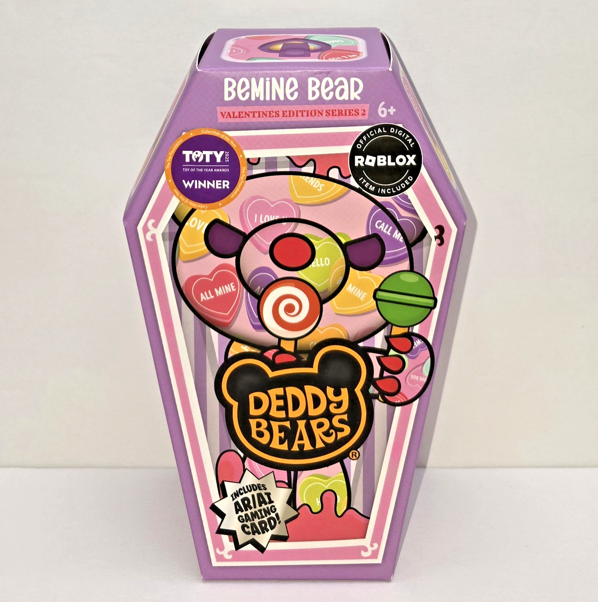 Deddy Bears Plush Valentine Edition Series 2 Roblox, AR/AI Gaming