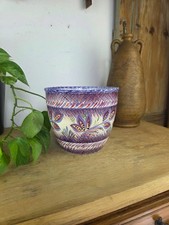 Cache-pot Le Leray Rochefort céramique – pot ancien vintage –