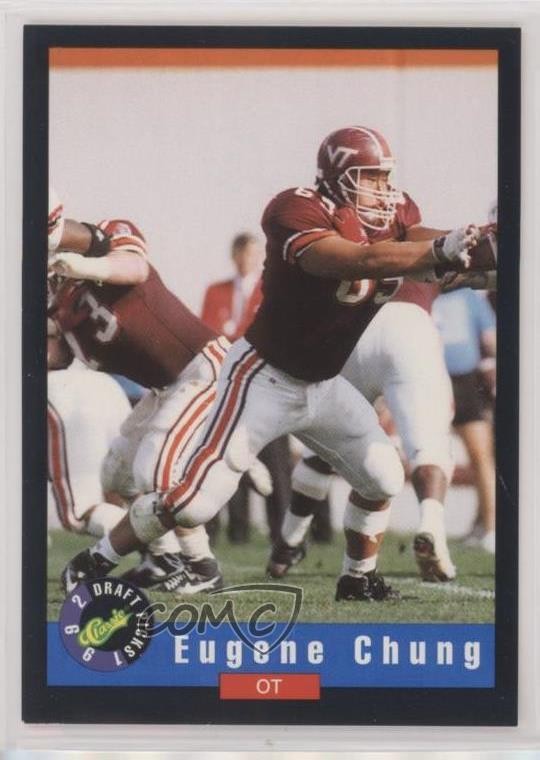 1992 Classic Draft Picks Eugene Chung #5 Rookie RC 07rd