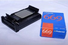 NPC Proback By Forscher Mamiya 6,7II. Very Rare Polaroid Back. Box. Fuji FP-100