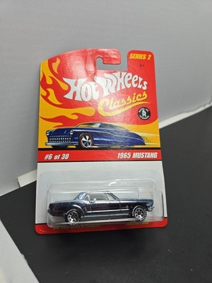   Hot Wheels Classics Series 2 1965 Spectra-Flame Blue Mustang #6/30