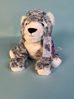 Warmies Microwavable French Lavender Scented Plush Snow Leopard New with Tags