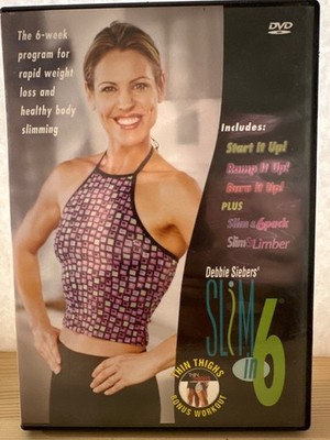 Debbie Siebers Slim In 6 DVD 6-Week Program Exercise Workout