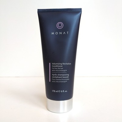 MONAT Volumizing Revitalize Conditioner Blue REJUVENIQE Fine Flat Hair 6oz/178ml