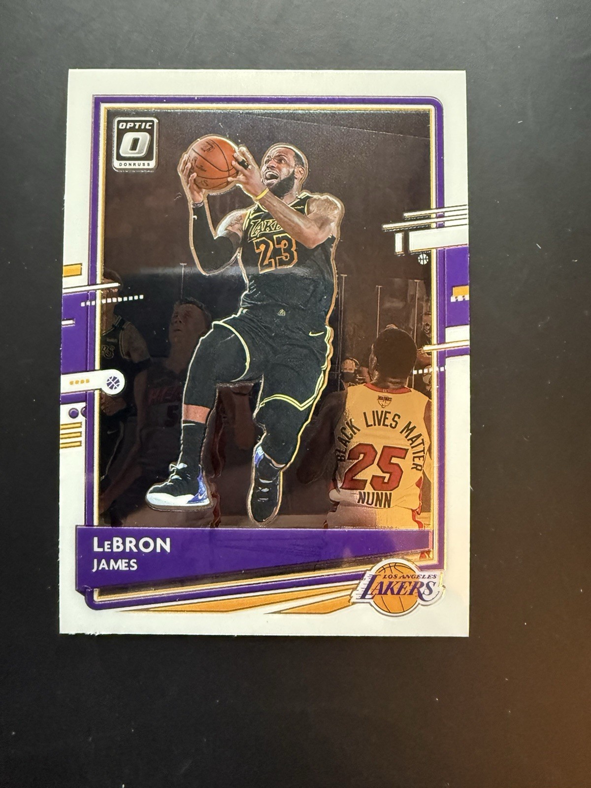 2020-21 Donruss Optic LEBRON JAMES Base #13 Los Angeles Lakers