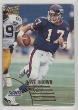 1995 Action Packed Rookies & Stars Dave Brown #13 7tg