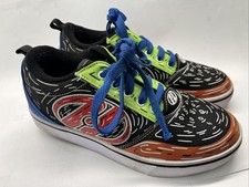 Heelys Youth Size 5 Pro 20 Print Black  Multi Color Skate Shoes