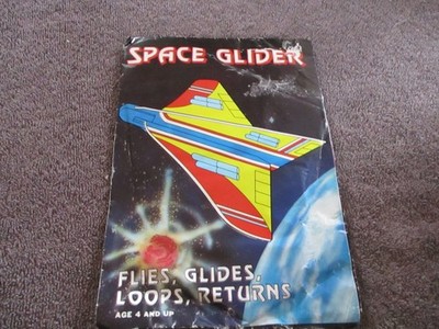 Flight Promotions Original Space Glider Vintage Toy 1984 - New in Package