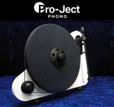 Pro-Ject VT-E BT R Weiß Vertikal Plattenspieler Vinyl Turntable m. Ortofon OM 5E - Bild 1 von 4