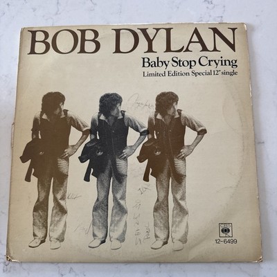 Bob Dylan - Baby Stop Crying - Ltd 12   Single - Play Tested