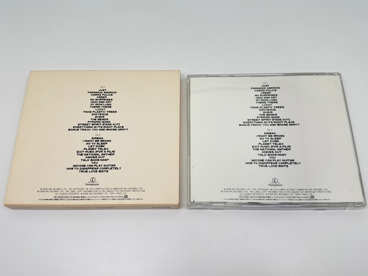 2CD] Radiohead The Best of Japan Import Bonus Track | eBay