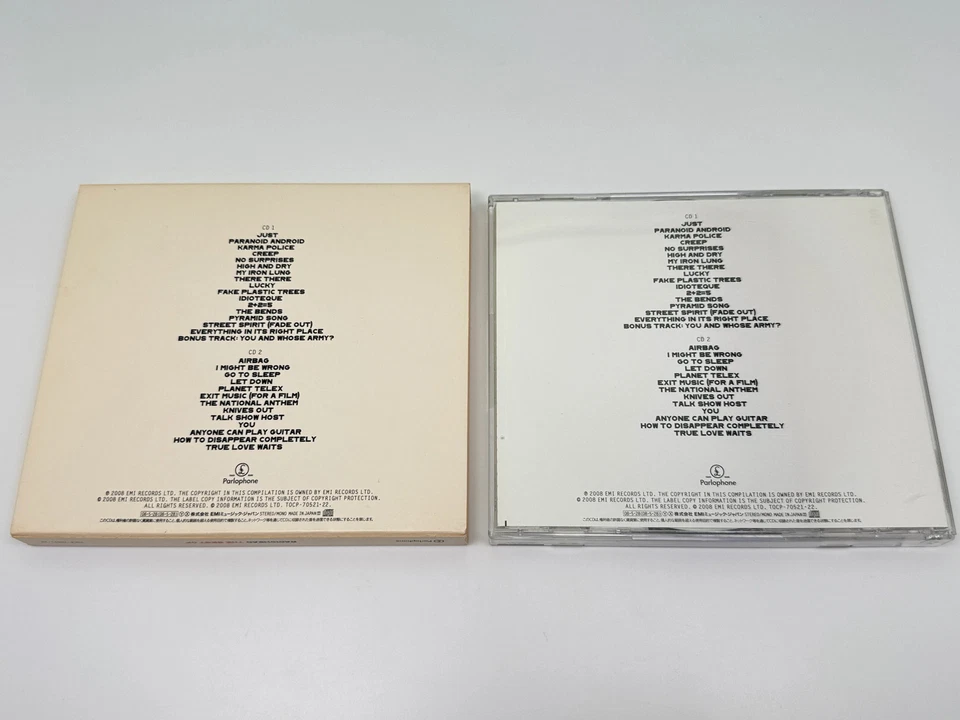 [2CD] Radiohead The Best of Japan Import Bonus Track Foto 2 de 4