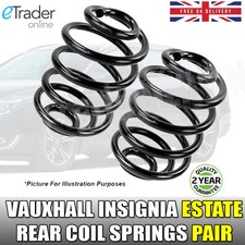 Vauxhall Insignia ESTATE Rear Coil Springs Pair Road Suspension Spring X2 NEW