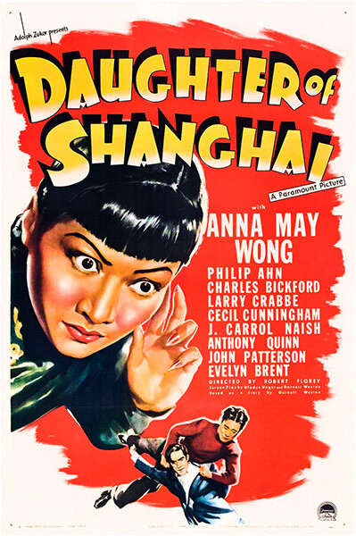 DAUGHTER OF SHANGHAI Anna May Wong 1937 b&w classic mystery on DVD