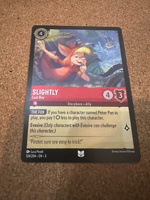 Disney Lorcana Into the Inklands 124/204 Slightly - Uncommon Cold Foil |  eBay