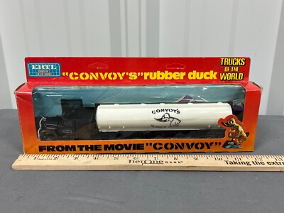 1978 ERTL Truck of the World Convoy's Rubber Duck 1:64 Tanker WHITE VERSION RARE