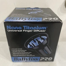 Babyliss Pro Nano Titanium Universal Finger Diffuser fits most Babyliss Dryers