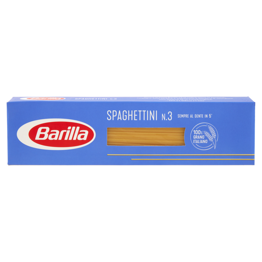 4X Pasta Barilla Spaghettini N.3 Pasta Di Semola Di Grano Duro Italy 4x500g - Image 2
