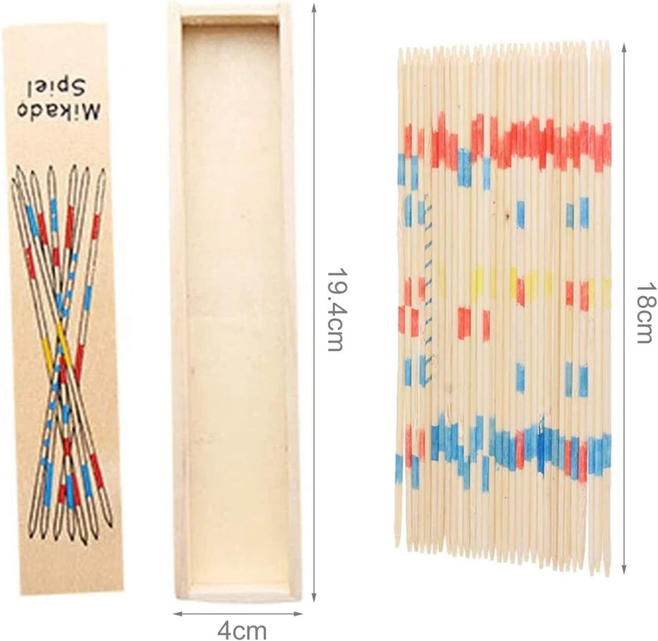 Traditional Pickup Toys for Kids Traditional Retro Game Party 31 Sticks UK - Image 2 of 4