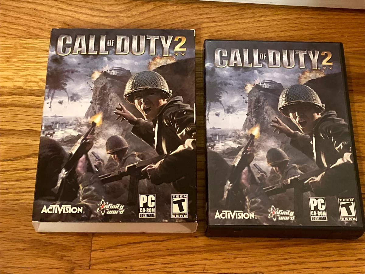 Call of Duty 2 - PC CD-Rom Computer game + case 5030917031885