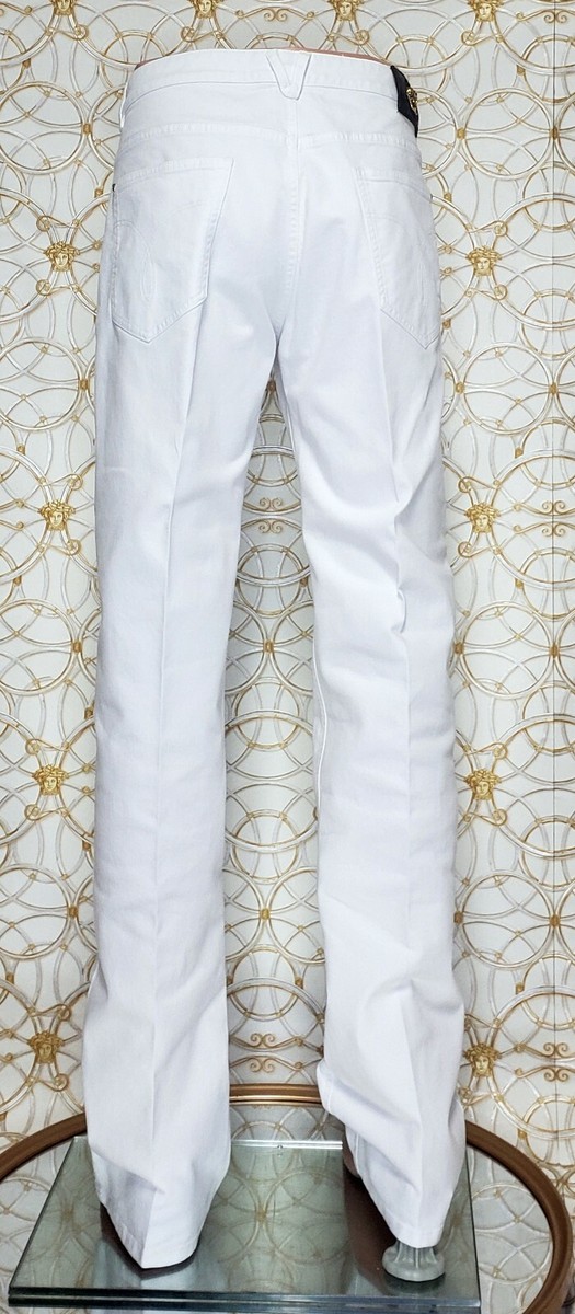 versace white pants