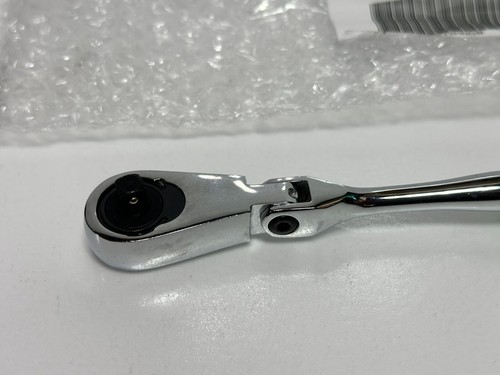NEW Cornwell USA TRF72HNGB 1/4” Drive 72 Tooth Flex Head Ratchet Neon Green Soft - Picture 7 of 9
