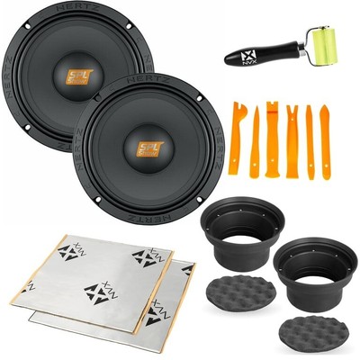 Hertz SV 165.1 400W RMS 6.5'' midrange car speakers + Accessories