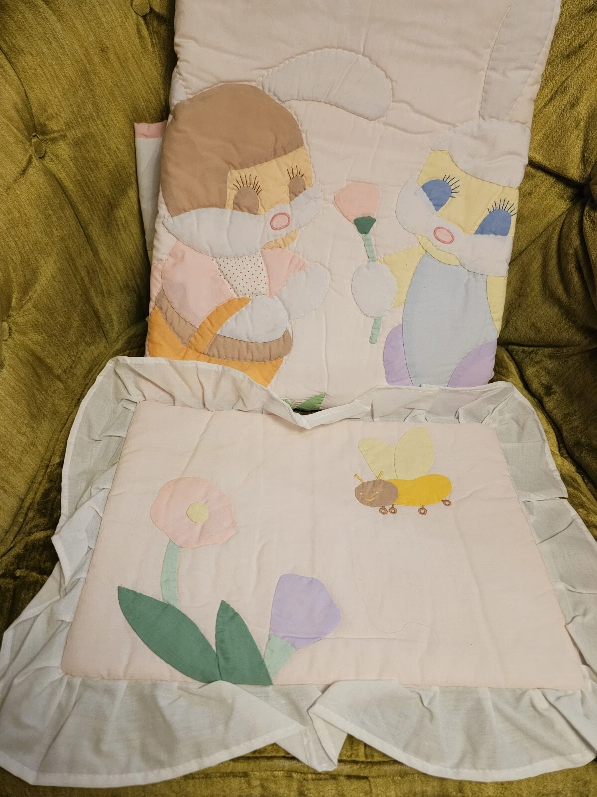 Crib Blanket & Pillow Sham
Opens in a new window or tab