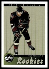 2001-02 Upper Deck Vintage Krys Kolanos Rookie Phoenix Coyotes #294