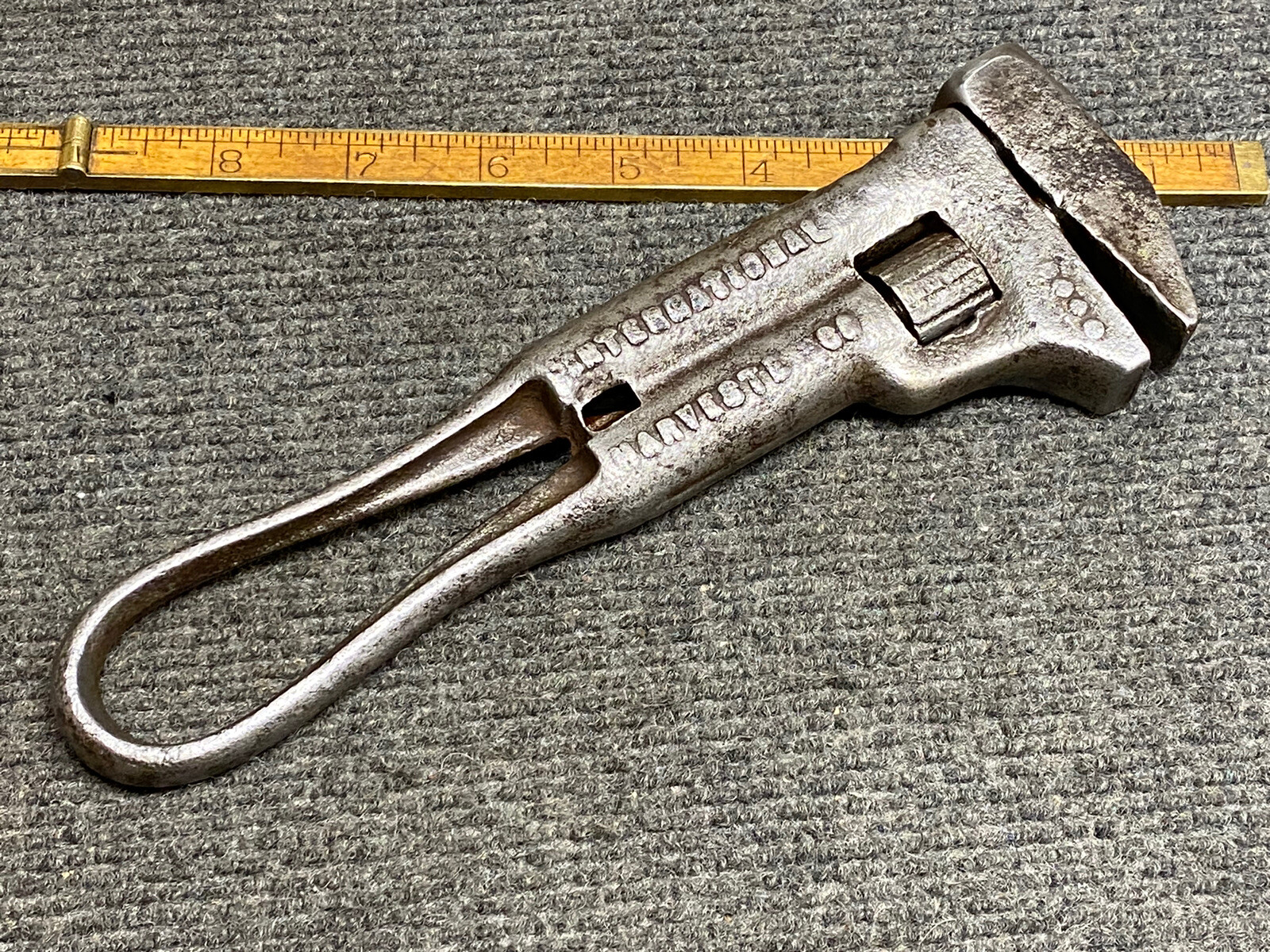 Vintage International Harvester 81/2” Adjustable Wrench Pat Sep 7