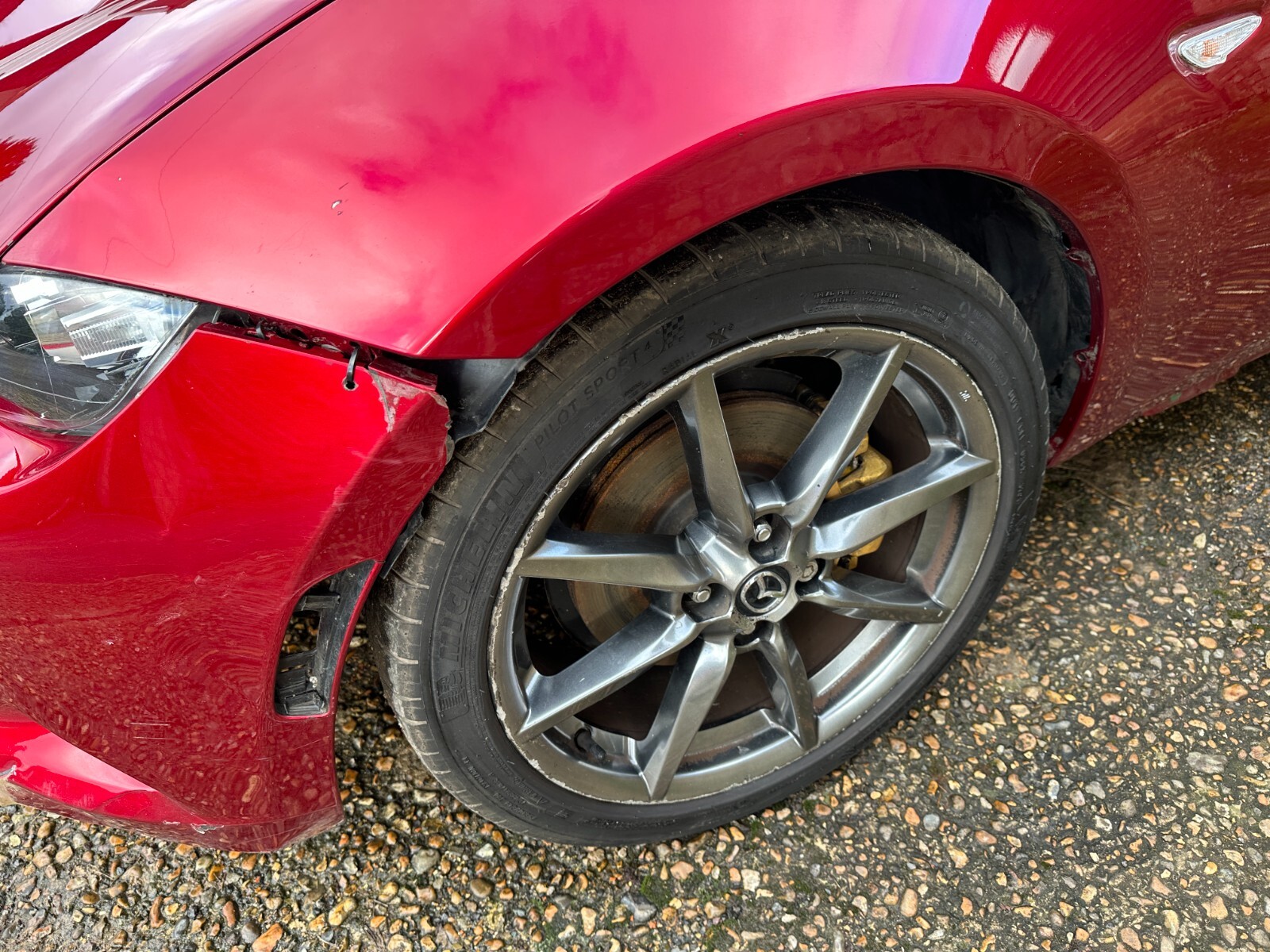 2018 MAZDA MX-5 RF GT SPORT 2.0 : 50K MILES : CANDY SOUL RED : RUNS ...