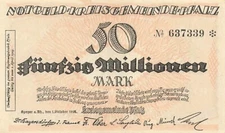 Speyer - County Community Palatinate - 50 Million Mark - * Large - Grabowski Bay 254a