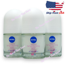 Nivea Extra Whitening Roll On 8 Super Food, Vitamin C Collagen Booster 12ml x3
