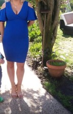 blue bodycon dress 10