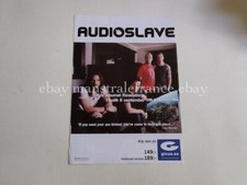 Audioslave Revelations ad clipping Sweden Chris Cornell Tom Morello Brad Tim