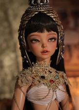 Set completo 1 bambola con snodi a sfera 4 BJD Tan 16 pollici ragazza Ramo vestito stile antico Egitto