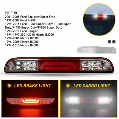 Sell LED 3rd Brake Third Smoked Light For Black 99-16 Ford F250 Super F350 Duty Carg In , For US - Foto 8