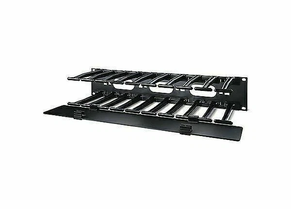APC Horizontal Cable Manager with Cover - Rack Mount 2U AR8606 731304 - Image 3 of 3