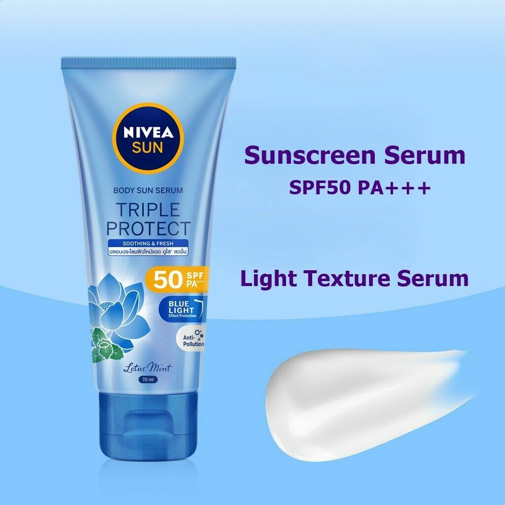 Nivea Sun Triple Protect Soothing and fresh SPF50 PA Body Serum