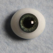 Dollmore BJD OOAK 6mm Classic Flat Back Oval Glass Eyes CC04