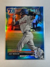Joey Morgan 2017 Bowman Draft Chrome 70th Blue Refractor /200 BDC-27 DET Rookie