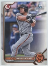 2022 Bowman Prospects #BP65 Diego Rincones San Francisco Giants