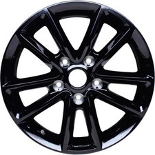 New 17 Inch Aluminum Wheel Rim Fits 20-21 Dodge Grand Caravan 10 Spoke Black