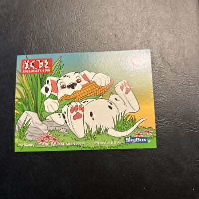 Jb10b 101 Dalmatians 1996 Skybox #90 Color In