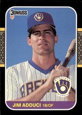 Jim Adduci #495 1987 Donruss