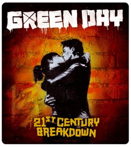 Sticker Green Day 21st Century Breakdown Album Art Punk Rock Music