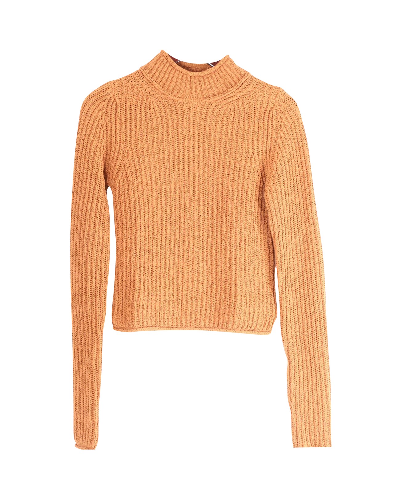 Acne Studios Rollkragenpullover Aus Brauner Baumwolle Weiblich Braun Xxs Acne Studios Rollkragenpullover Aus Brauner Baumwolle Weiblich Braun Xxs