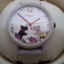 Radley Ladies "Say It With Flowers" Quartz Watch RY2986-Silicone Strap-New Other