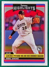 Anibal Sanchez - 2006 Topps Update #UH174 - Season Highlights Baseball Card