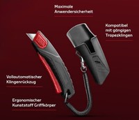 Gedore Red R93200023 Sicherheitsmesser, Teppichmesser, Cuttermesser, Messer